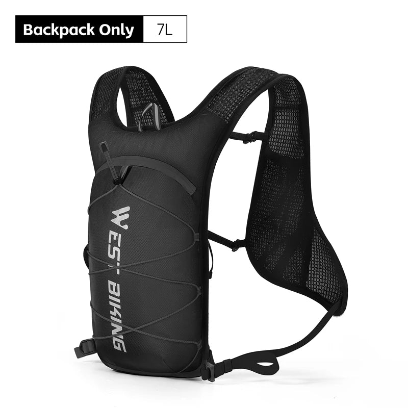 WEST BIKING Ultralight Cycling Backpack – 7L Hydration Bag for Outdoor Activities