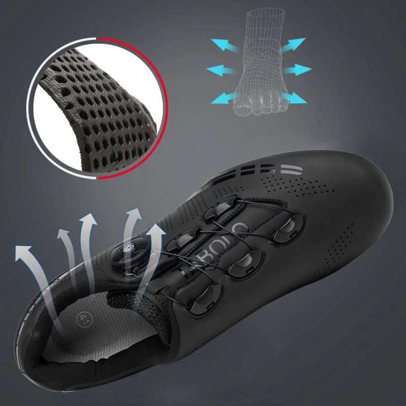 Honosuker Men's Road Cycling Shoes – Speed & Performance