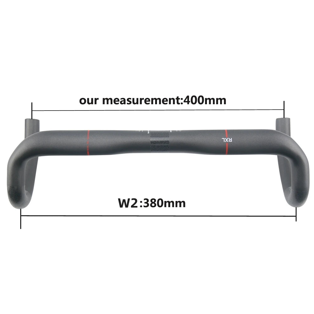 RXL SL Carbon Drop Bar – Lightweight & Aerodynamic for Road Racing