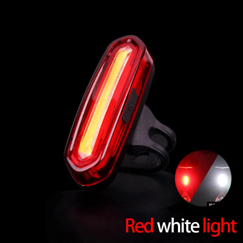 BIKEONO High-Intensity LED Bike Taillight – USB Rechargeable, Multi-Mode Flash & Seatpost Mounting