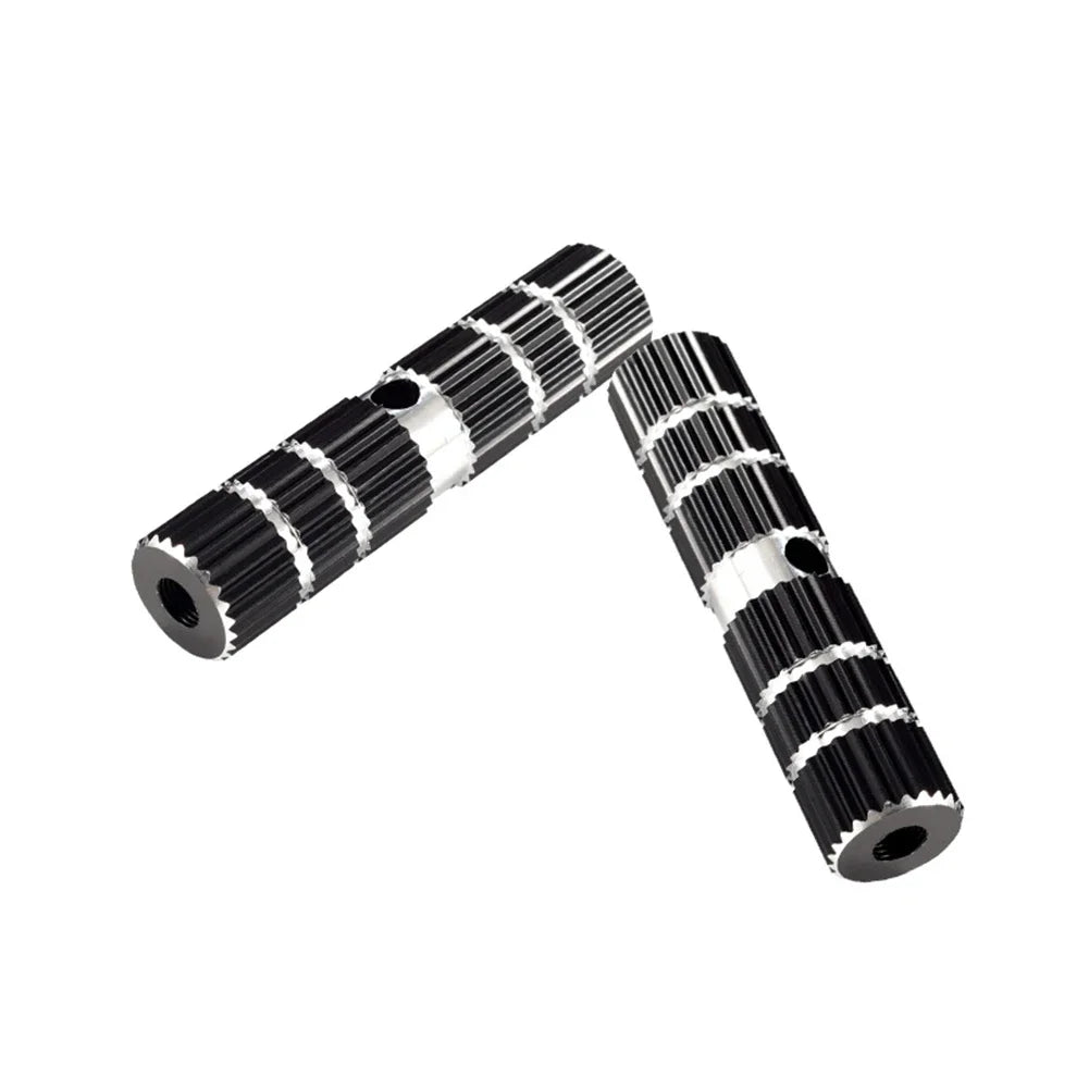 1 Pair Bike Pedals Axle Foot Rest Pegs – Anti-Slip Aluminum Alloy BMX, MTB, Road Bicycle Pedals