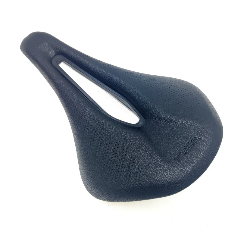 Retro Brown Ultralight Bike Saddle – Classic Comfort for MTB & Road Cycling