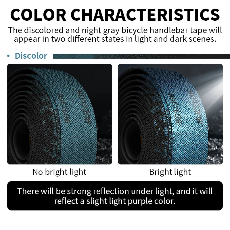 BUCKLOS Bicycle Handlebar Tape – Anti-Slip, Shock-Absorbing Cycling Grip Tape