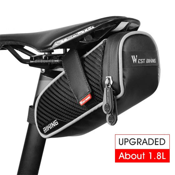 WEST BIKING Bicycle Repair Tool Kit – Portable Cycling Tool Set with Storage Bottle Bag & Pump