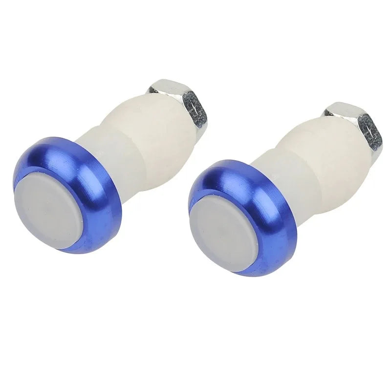 1 Pair Bike Handlebar End Plug LED Turn Signal Lights – Safety Cycling Indicator