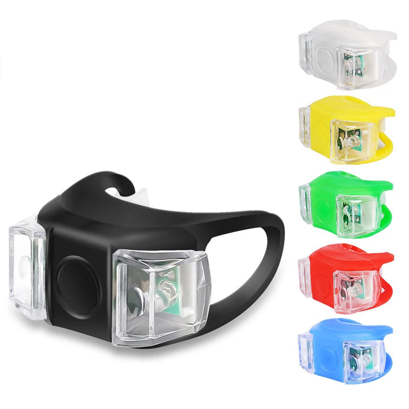 Bike Bicycle Light 6th Generation Frog Light Waterproof Silicone LED with AG10 Battery