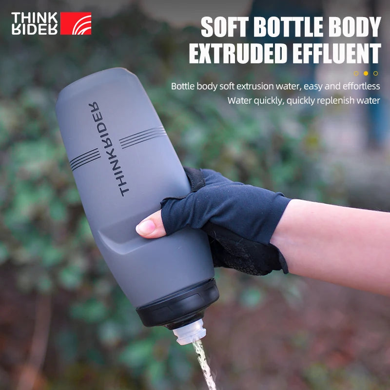 ThinkRider 750ML Leak-Proof Cycling Water Bottle – High Capacity & Quick Hydration