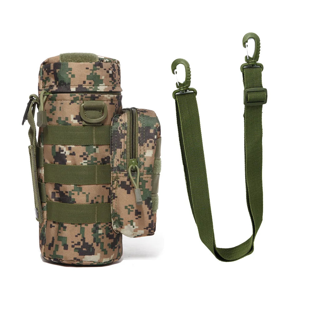 AOKALI Tactical Molle Water Bottle Bag – Outdoor Adventure Carrier