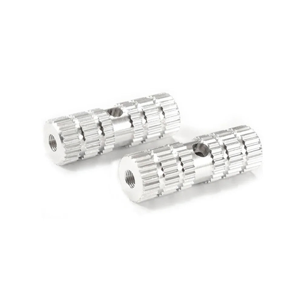 1 Pair Bike Pedals Axle Foot Rest Pegs – Anti-Slip Aluminum Alloy BMX, MTB, Road Bicycle Pedals