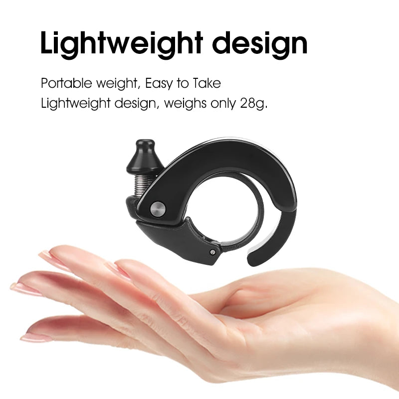 WEST BIKING Invisible Bicycle Bell Loud Clear Safety Signal for MTB and Road Cycling