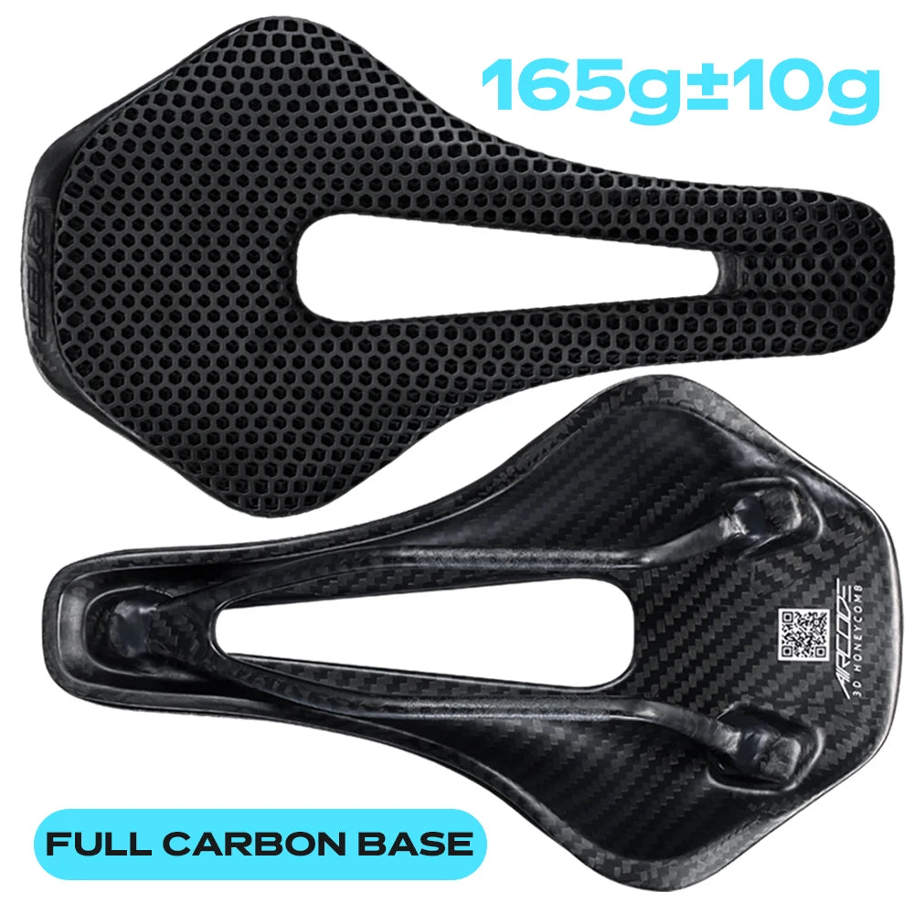RYET 3D Printed Carbon Bike Saddle – Ultralight & Ergonomic