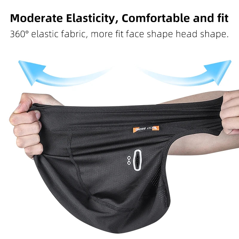 WEST BIKING Summer Moisture-Wicking Cycling Cap – Breathable Helmet Liner & Headwear for MTB & Road Bike Riders