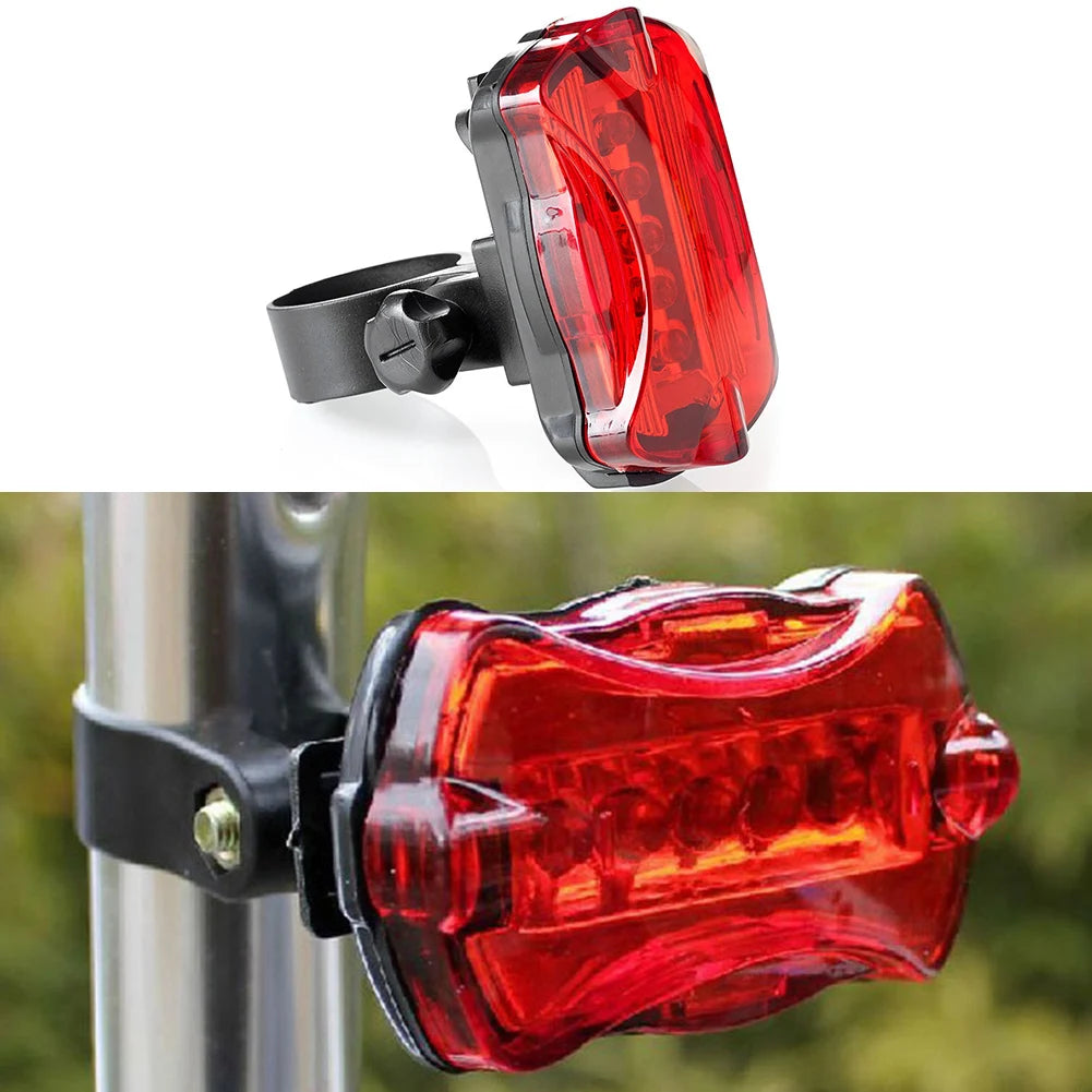 Bicycle Tail Light High-Brightness LED Front Rear Lamp IPX5 Waterproof for MTB Road Bikes