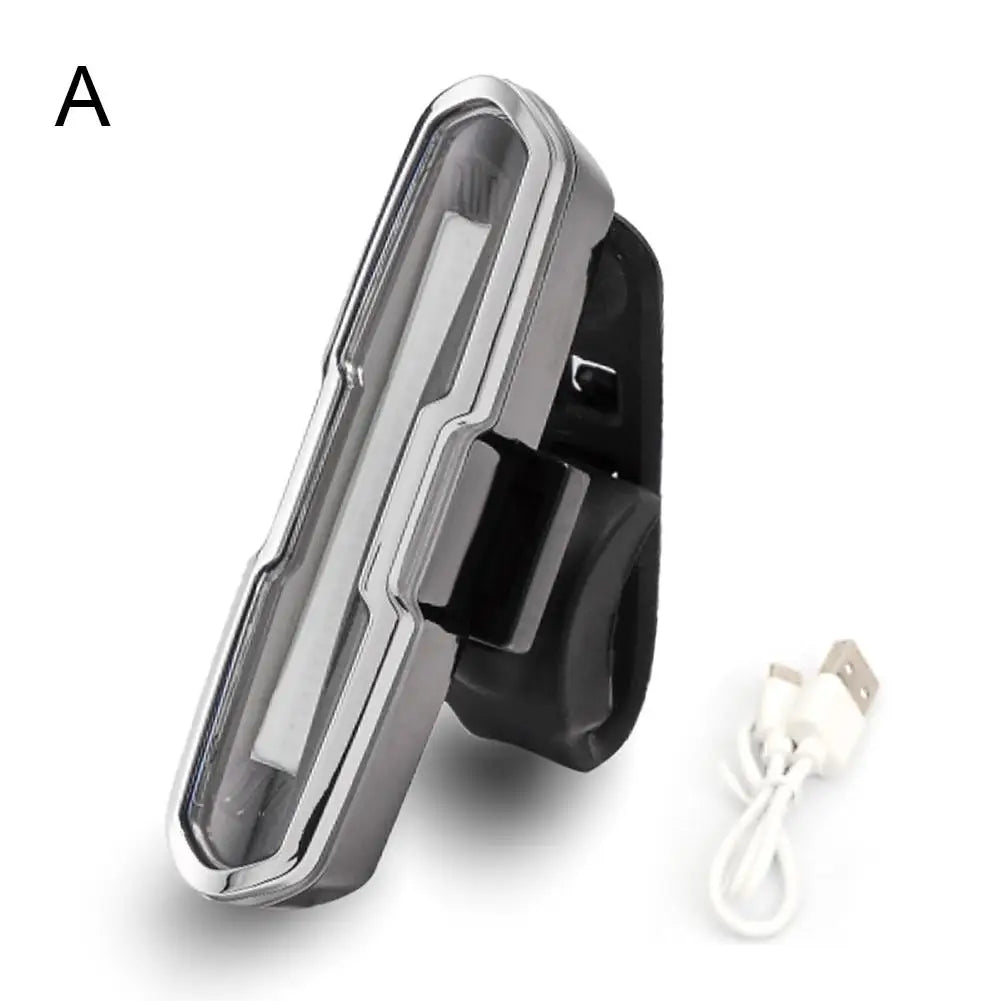 USB Rechargeable Bicycle Rear Tail Light – Bright & Waterproof LED Safety Light