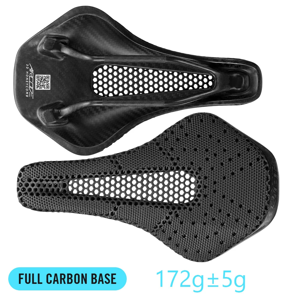 RYET 3D Printed Carbon Bike Saddle – Ultralight & Ergonomic