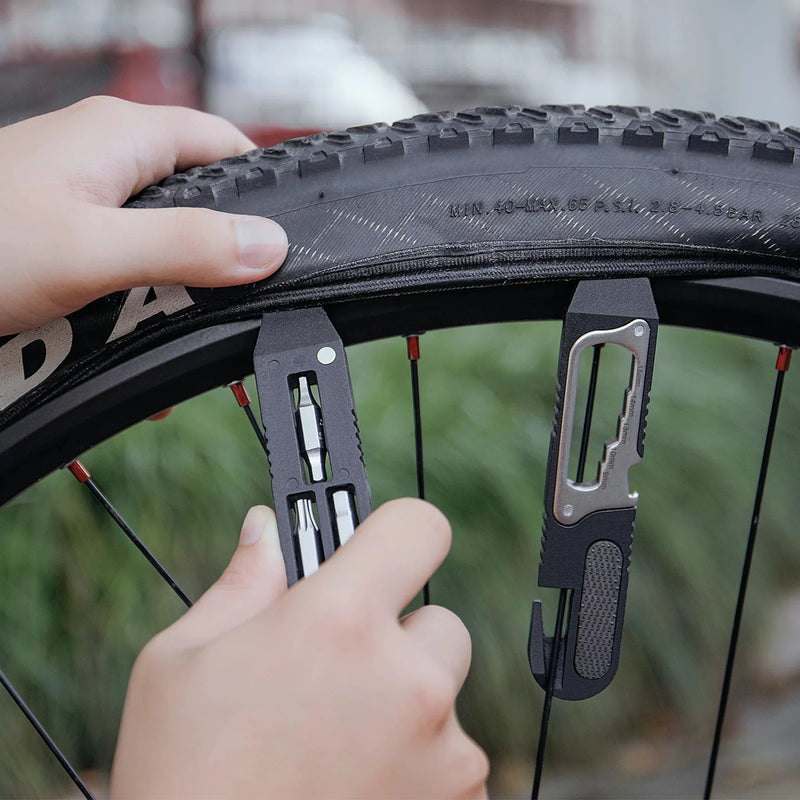 ZOYOSPORTS High-Strength Nylon Bicycle Tire Levers & Hex Wrench Kit – Portable & Durable for Bike Repairs