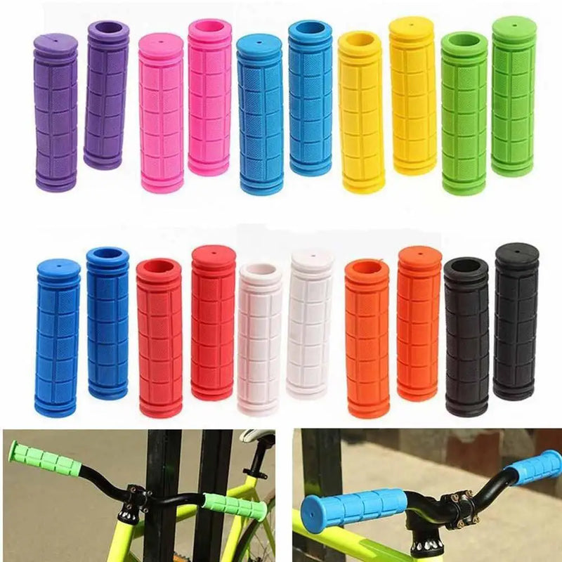 Cycling Bicycle Handlebar Grip – Anti-Slip, Durable Rubber Grips for BMX, MTB & Road Bikes