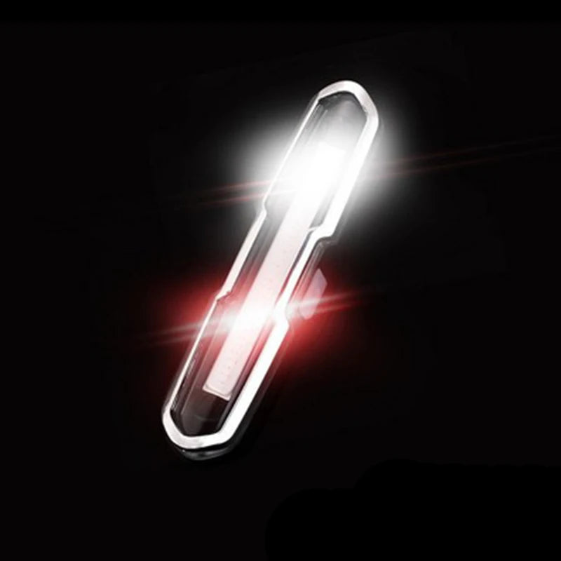 Ultra Bright USB Rechargeable Bike Tail Light – 5-Mode LED Rear Light for Cycling Safety