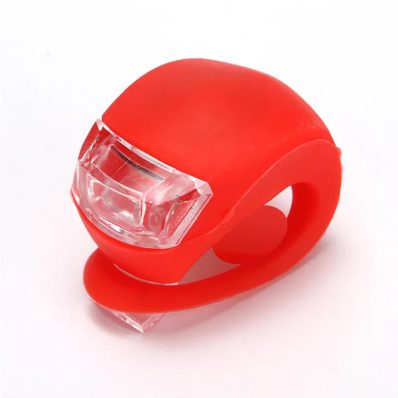 Bicycle Front & Rear LED Silicone Light – Waterproof Bike Lamp for Enhanced Visibility