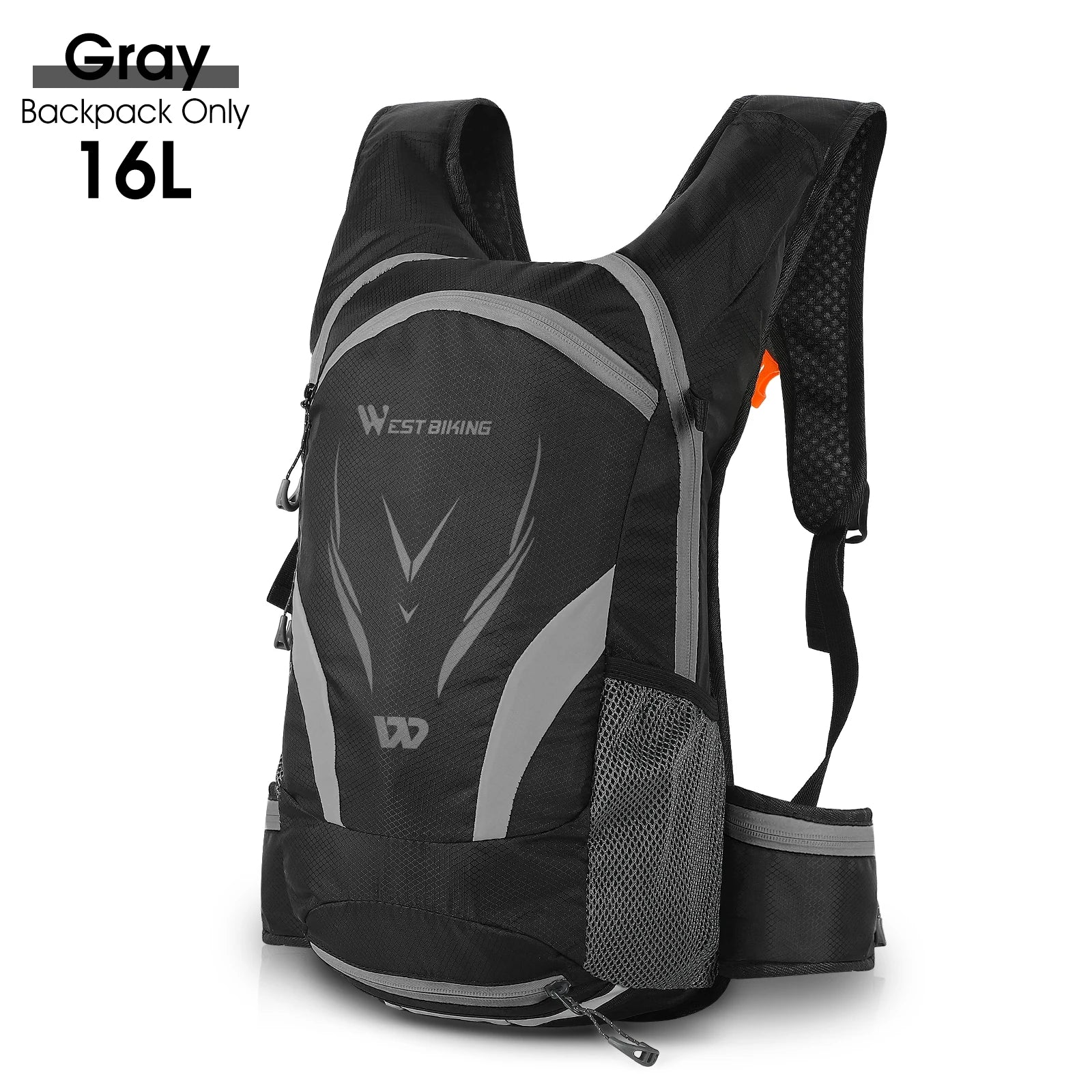 WEST BIKING 10L Ultralight Cycling Backpack – Water-Resistant, Foldable & Reflective Outdoor Sport Bag