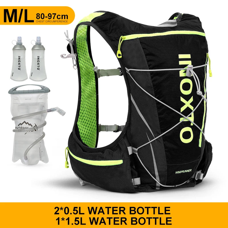 INOXTO 8L Hydration Vest Backpack – Lightweight & Breathable