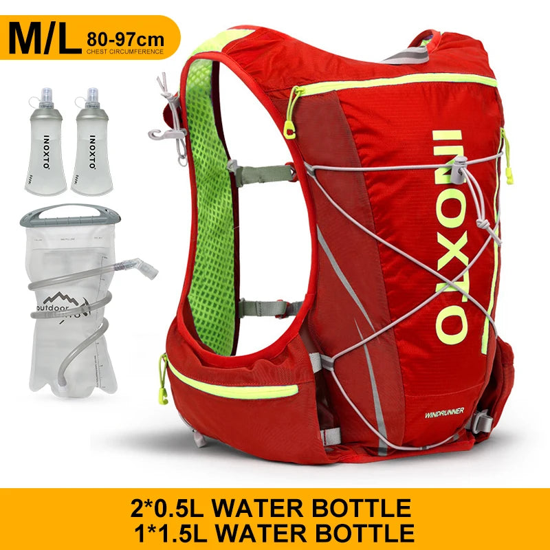 INOXTO 8L Hydration Vest Backpack – Lightweight & Breathable