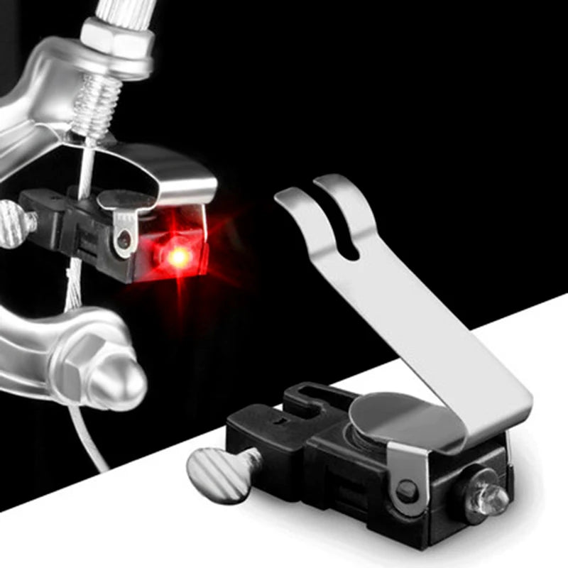 Waterproof Mini Brake Bike Light – Rear LED Taillight for Bicycle Safety