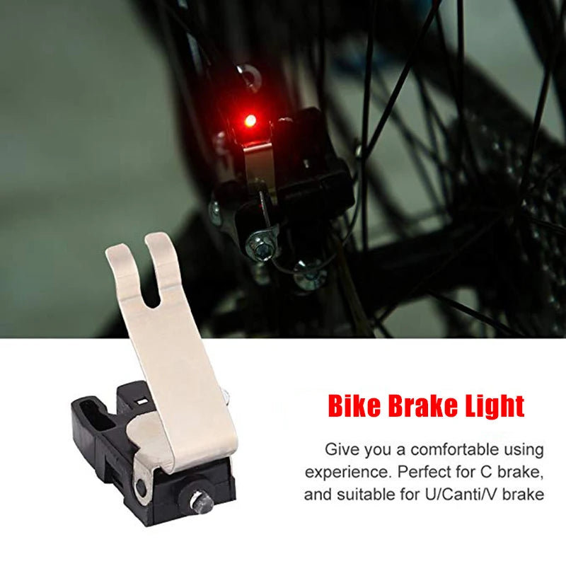 Waterproof Mini Brake Bike Light – Rear LED Taillight for Bicycle Safety