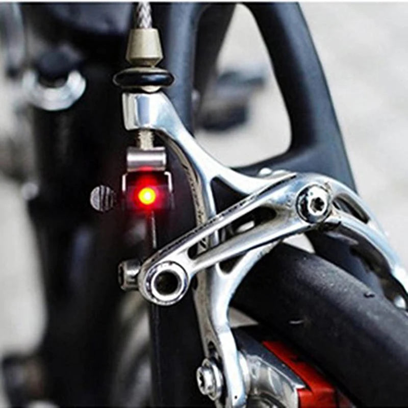 Waterproof Mini Brake Bike Light – Rear LED Taillight for Bicycle Safety