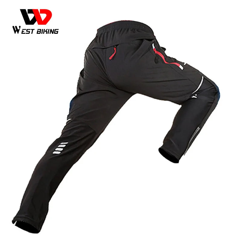 WEST BIKING Windproof Cycling Pants – Quick-Dry Bicycle & Fitness Trousers