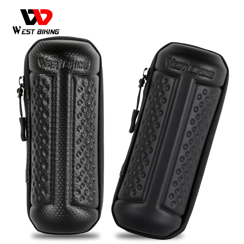 WEST BIKING Bicycle Repair Tool Kit – Portable Cycling Tool Set with Storage Bottle Bag & Pump