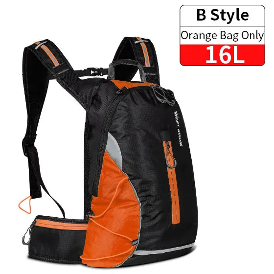 WEST BIKING Lightweight Cycling Backpack – 10L/15L Water-Resistant, Breathable & Multi-Purpose for Outdoor Sports