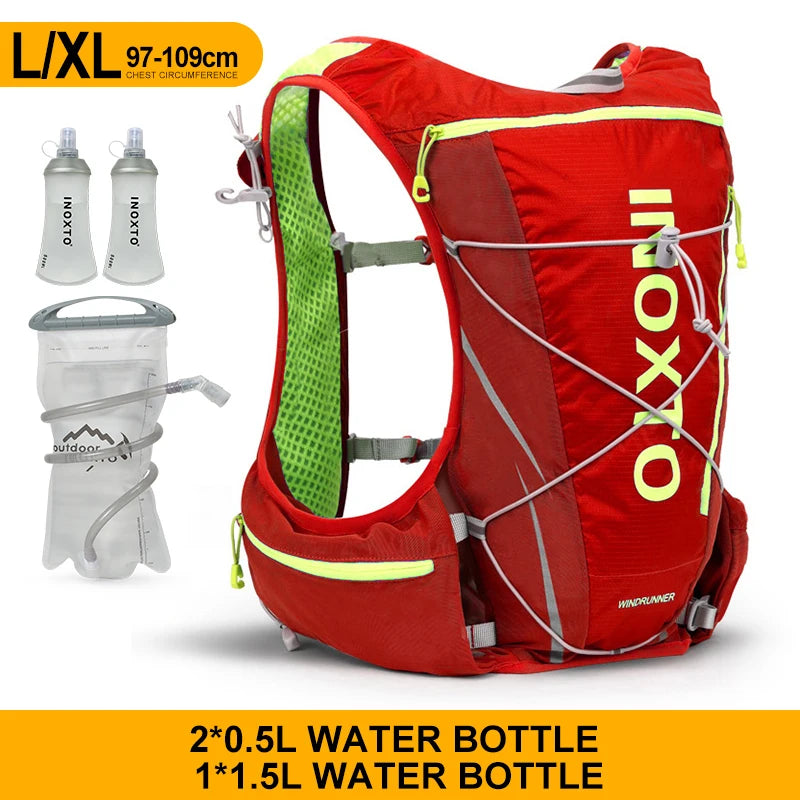 INOXTO 8L Hydration Vest Backpack – Lightweight & Breathable