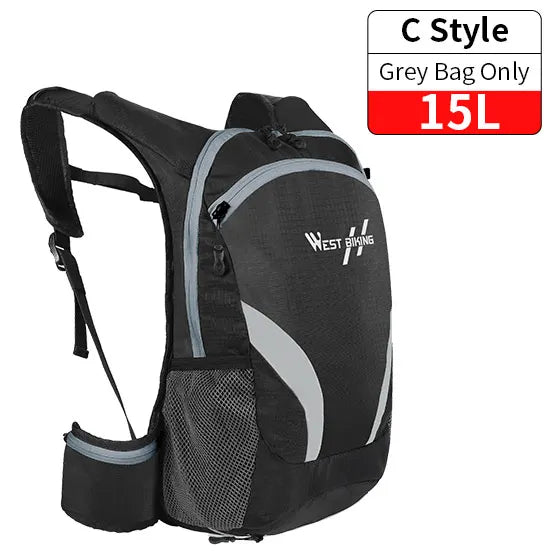 WEST BIKING Lightweight Cycling Backpack – 10L/15L Water-Resistant, Breathable & Multi-Purpose for Outdoor Sports