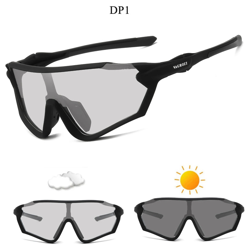 VAGHOZZ UV400 & Photochromic Cycling Glasses – Premium Outdoor Sport Eyewear