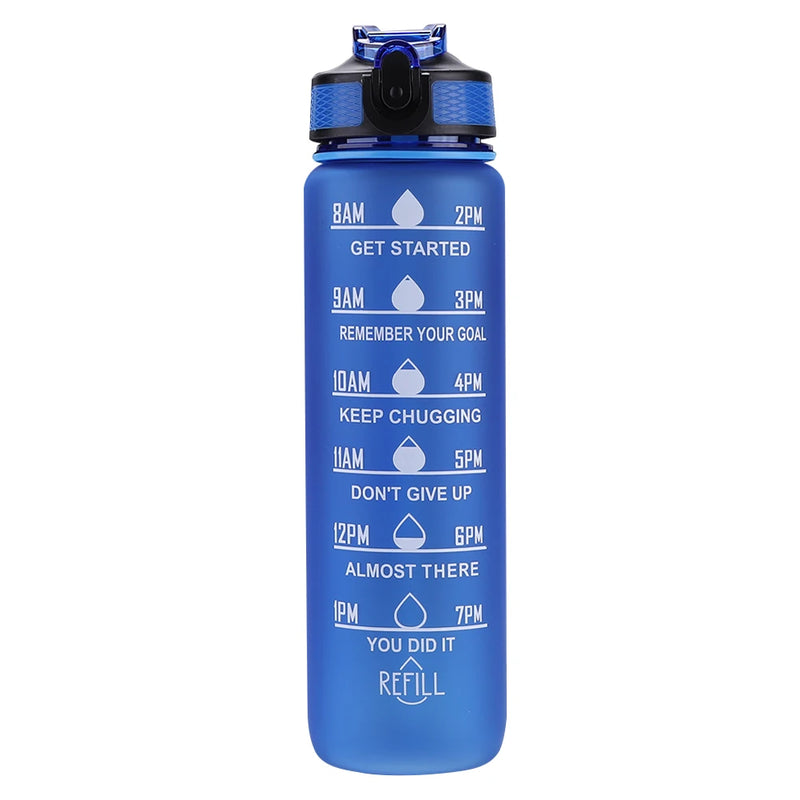 1L Portable Sport Water Bottle – Leakproof & Stylish for Outdoor Fitness & Travel