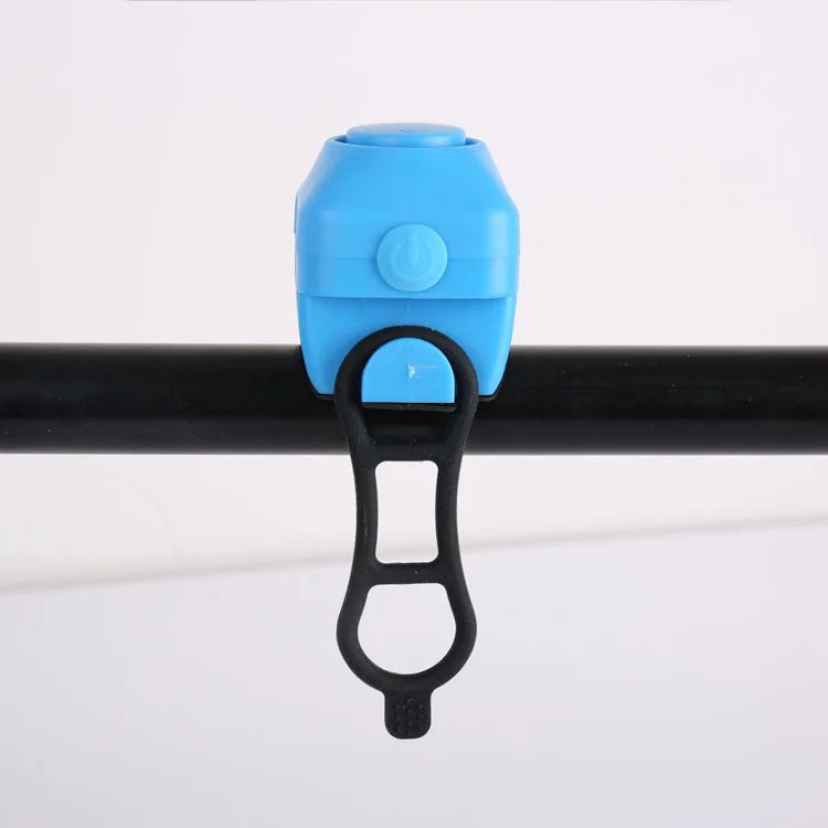 NoEnName_Null 130dB Bike Electronic Loud Horn – Safety Alarm Bell for Bicycle Handlebar
