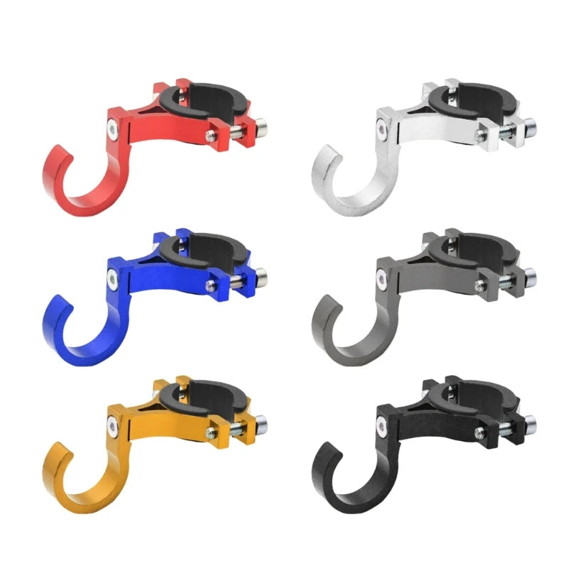 KOU JIANG Universal Aluminum Utility Hook – Secure Bag & Helmet Holder for Scooters & Motorcycles