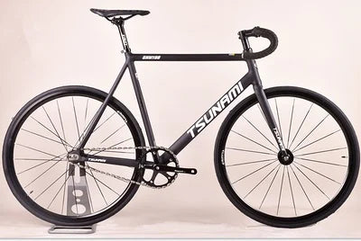 Tsunami SNM100 Fixie Fixed Gear Bike – Lightweight Track Racing Bicycle