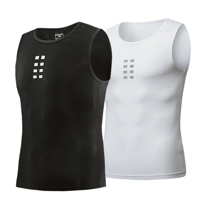 WOSAWE Sleeveless Cycling Base Layer – Breathable & Quick-Dry Undershirt