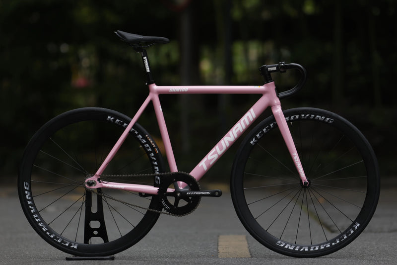 Tsunami SNM100 Fixie Fixed Gear Bike – Lightweight Track Racing Bicycle