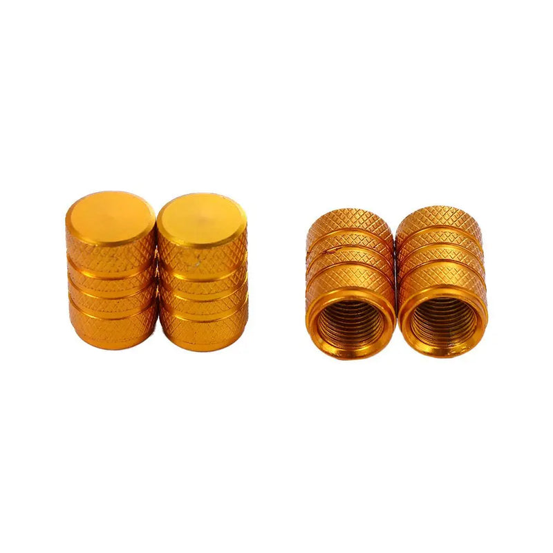 Universal Bicycle Tire Valve Caps – High-Pressure Presta Dust Covers, CNC Machined Aluminium Alloy