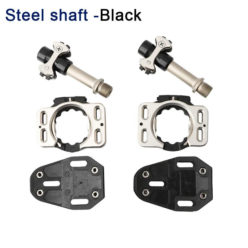 MEROCA Ultralight Titanium Alloy Road Bike Pedals – High-Performance Self-Locking Pedals