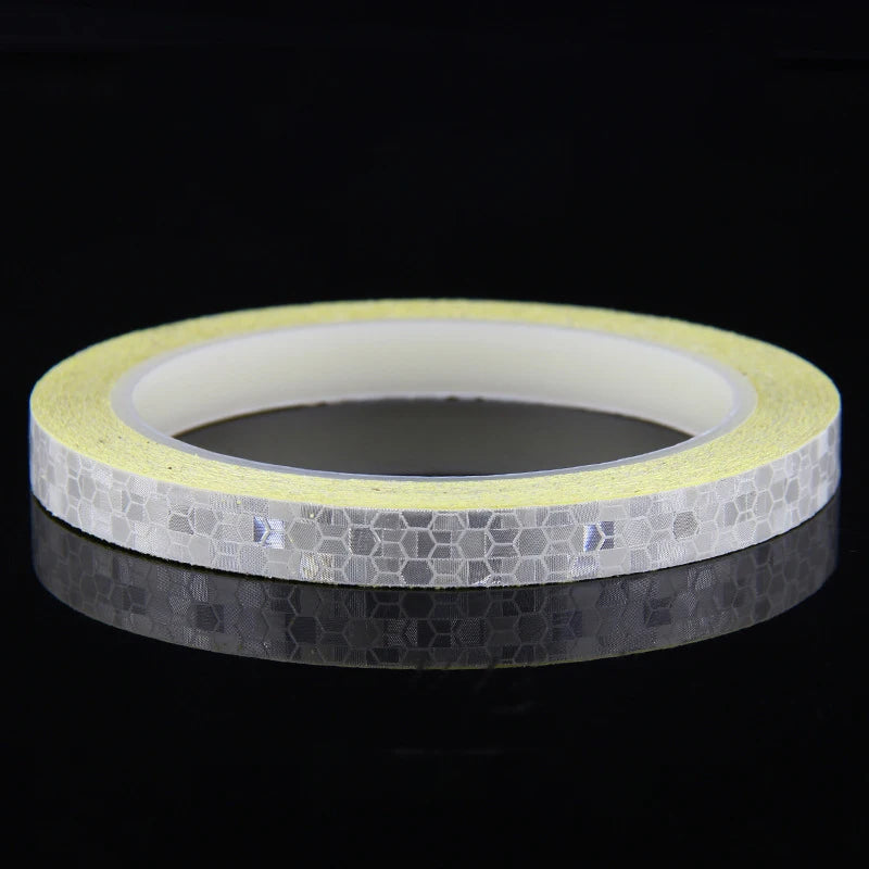 High-Visibility Reflective Tape for Cycling – Waterproof, Fluorescent & Multi-Surface Compatibility