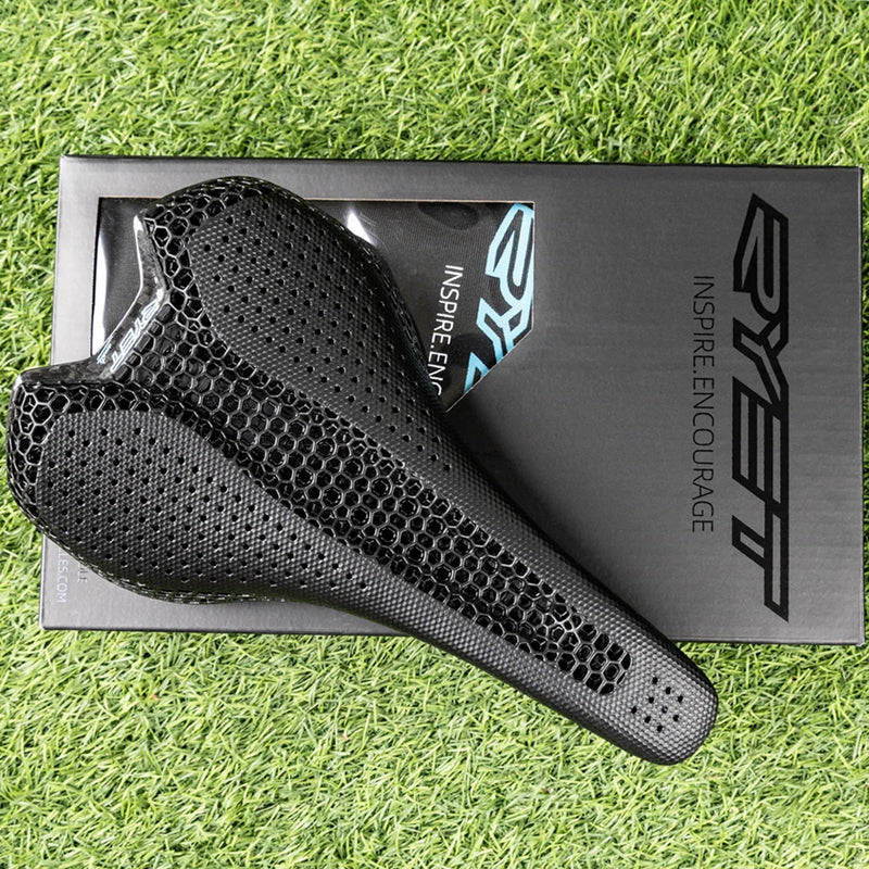 RYET Carbon 3D Printed Saddle – Ultralight, Ergonomic & High-Performance