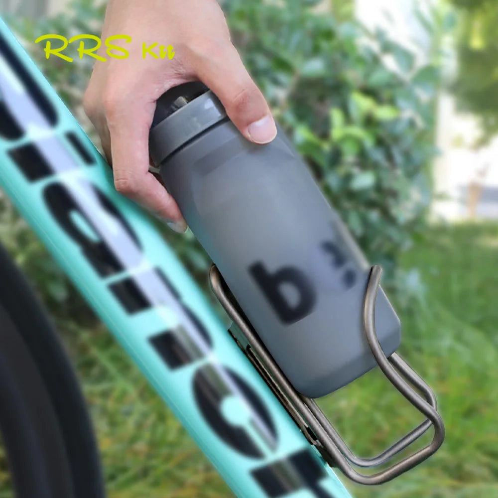 RRSkit Titanium Alloy Water Bottle Cage – Lightweight & Anti-Rust