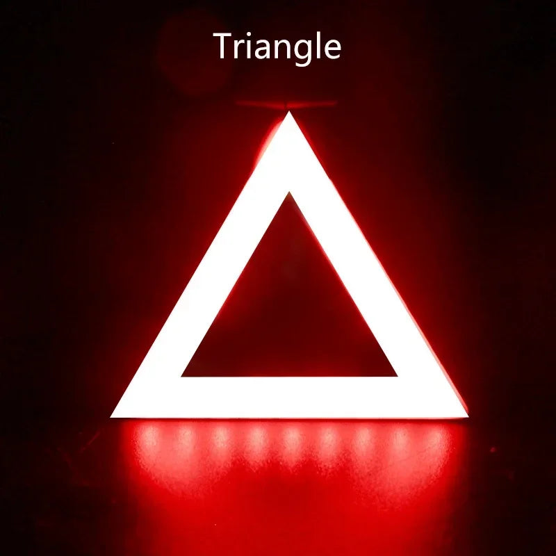 BUCKLOS Heart-Shaped Bike Tail Light – USB Rechargeable Waterproof Rear Lamp with 5 Lighting Modes