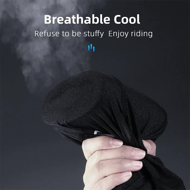 WEST BIKING Ice Silk Cycling Cap – Cooling, Breathable Summer Balaclava for MTB, Road Bike & Outdoor Sports