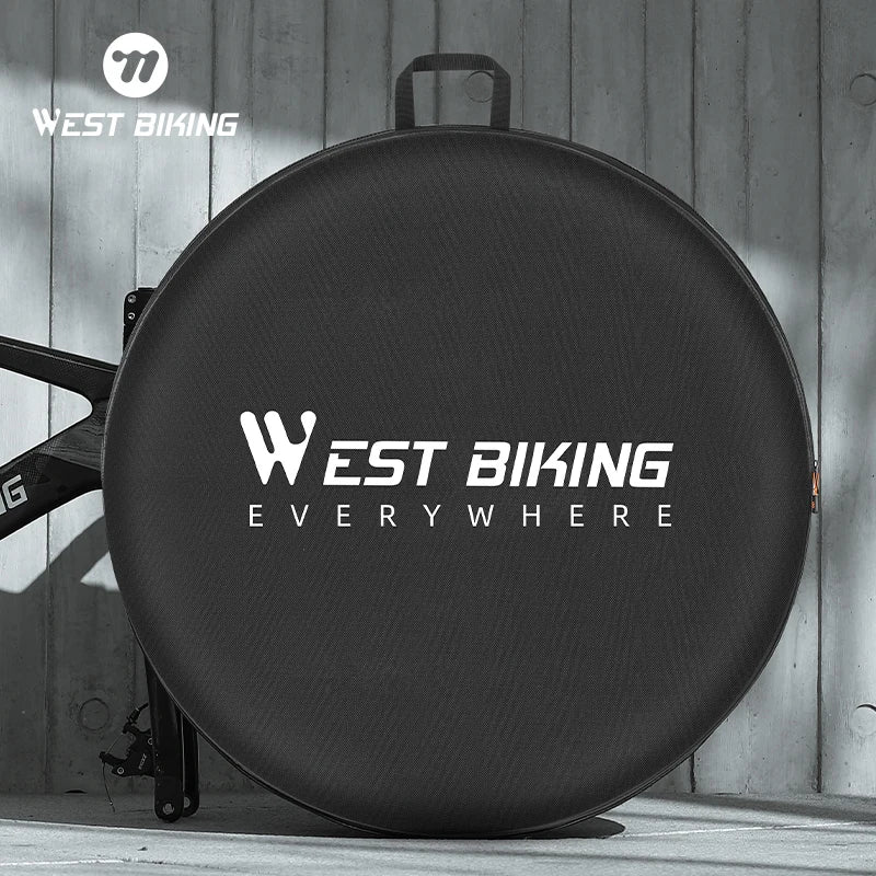 WEST BIKING Bicycle Wheelset Bag – Durable, Water-Resistant Carry Case for MTB & Road Bike Wheels