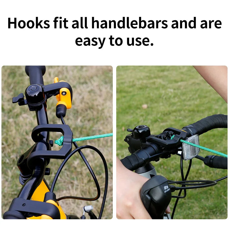 Bicycle Tow Rope – Flexible & Retractable Parent-Child Pulling Cord for MTB & Outdoor Cycling